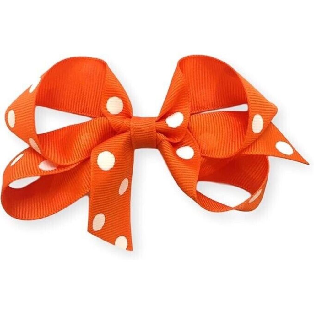 Ann Loren BNWT Girl's Thanksgiving Outfit‎ Pumpkin & Polka Dot Dress Size 13-14 - Picture 4 of 6